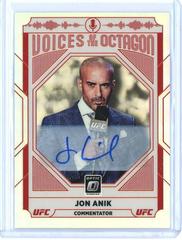 Jon Anik [Signature Holo] Ufc Cards 2022 Panini Donruss Optic UFC Prices