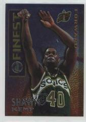 Shawn Kemp [Borderless] #M4 Basketball Cards 1995 Finest Mystery Prices