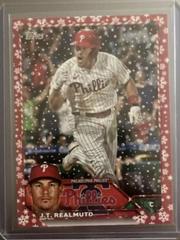 J. T. Realmuto [Red] #H146 Baseball Cards 2023 Topps Holiday Prices