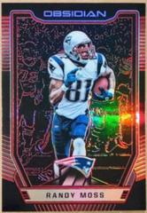 Randy Moss [Red] #93 Football Cards 2018 Panini Obsidian Prices