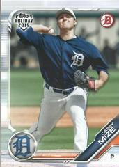 Casey Mize [Blue Festive] #TH-CM Baseball Cards 2019 Topps Holiday Bowman Prices