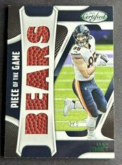 Cole Kmet [Green] #POG-CK Football Cards 2021 Panini Certified Piece of the Game Prices