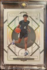 Jalen Green [Gold] #4 Basketball Cards 2021 Panini National Treasures Collegiate Prices