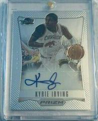 Kyrie Irving [Prizm] #4 Basketball Cards 2012 Panini Prizm Autographs Prices
