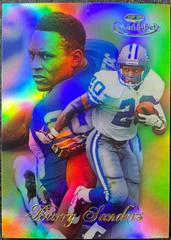 Barry Sanders [Class 1 Black] #100 Football Cards 1998 Topps Gold Label Prices