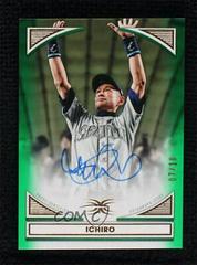 Ichiro [Green] #DIA-I Baseball Cards 2022 Topps Definitive Defining Images Autograph Collection Prices