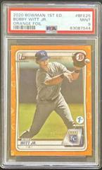 Bobby Witt Jr. [Orange Foil] #BFE-25 Baseball Cards 2020 Bowman 1st Edition Prices