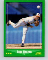 John Habyan #353 Baseball Cards 1988 Score Prices