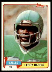 Leroy Harris Football Cards 1981 Topps Prices