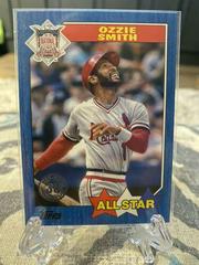 Ozzie Smith [Blue] #87AS-22 Baseball Cards 2022 Topps 1987 All Stars Prices