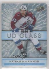 Nathan MacKinnon #GS-5 Hockey Cards 2021 Upper Deck Ovation UD Glass Stars Prices