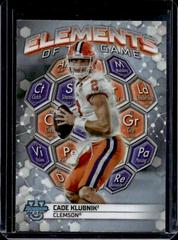Cade Klubnik #ETG-6 Football Cards 2023 Bowman's Best University Elements of the Game Prices