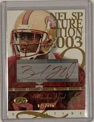 Brandon Lloyd [Red] #BL Football Cards 2003 SP Signature Signature Edition Prices