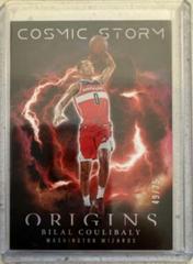 Bilal Coulibaly [Red] #24 Basketball Cards 2023 Panini Origins Cosmic Storm Prices