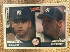 Andy Pettitte, Derek Jeter Baseball Cards 2001 Upper Deck Victory Prices