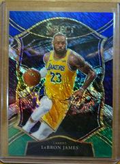 LeBron James [Blue White Green Shimmer] Basketball Cards 2020 Panini Select Prices