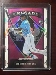 Wander Franco [Pink] #1 Baseball Cards 2022 Panini Chronicles Crusade Prices
