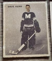 Dave Kerr [English Only] #19 Hockey Cards 1933 World Wide Gum Ice Kings Prices