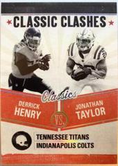 Derrick Henry, Jonathan Taylor #CC-19 Football Cards 2022 Panini Classics Clashes Prices