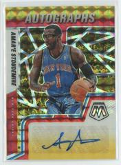 Amar'e Stoudemire [Choice Red Yellow] Basketball Cards 2021 Panini Mosaic Autographs Prices