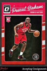 Pascal Siakam [Red] Basketball Cards 2016 Panini Donruss Optic Prices