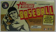 Hobby Box Baseball Cards 2010 Topps Heritage Prices