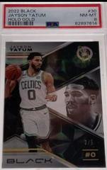 Jayson Tatum [Holo Gold] #30 Basketball Cards 2022 Panini Black Prices