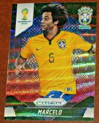 Marcelo [Blue & Red Wave Prizm] Soccer Cards 2014 Panini Prizm World Cup Prices