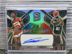 Dominique Wilkins #FSS-DQW Basketball Cards 2021 Panini Spectra Full Spectrum Signatures Prices