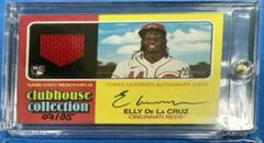 Elly De La Cruz #CCAR-ED Baseball Cards 2024 Topps Heritage Clubhouse Collection Autograph Relic Prices