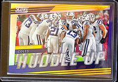 Indianapolis Colts [Gold Zone] Football Cards 2022 Panini Score Huddle Up Prices