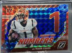 Ja'Marr Chase [Blue] #11 Football Cards 2023 Panini Zenith Behind the Numbers Prices
