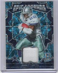 Emmitt Smith [Blue] #ELM-ESM Football Cards 2022 Panini Spectra Epic Legends Materials Prices