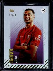 Cody Gakpo #25 Soccer Cards 2022 Topps Liverpool Prices