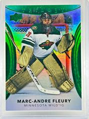 Marc Andre Fleury [Green] #58 Hockey Cards 2022 Upper Deck Trilogy Prices