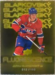 Juraj Slafkovsky [Gold] #F-21 Hockey Cards 2022 Upper Deck Fluorescence Prices