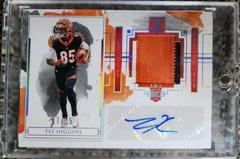 Tee Higgins [Helmet, Patch Autograph Football] Football Cards 2020 Panini Impeccable Prices
