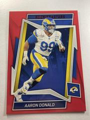 Aaron Donald [Red] #57 Football Cards 2022 Panini Rookies & Stars Prices