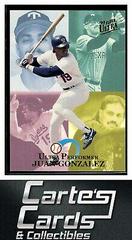 Juan Gonzalez #2 Baseball Cards 1993 Ultra Performers Prices