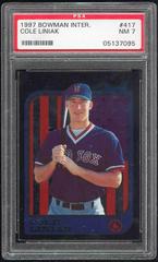 Cole Liniak #417 Baseball Cards 1997 Bowman International Prices