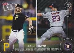Erik Kratz #170 Baseball Cards 2016 Topps Now Prices