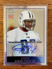Jared Cook Jr. [Autograph] Football Cards 2009 Topps Chrome Prices