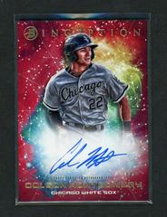 Colson Montgomery [Red] #PA-CMY Baseball Cards 2022 Bowman Inception Prospect Autographs Prices