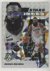 James Harden [White Mosaic] Basketball Cards 2019 Panini Mosaic Stare Masters Prices