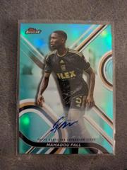 Mamadou Fall [Autograph Aqua] Soccer Cards 2022 Finest MLS Prices