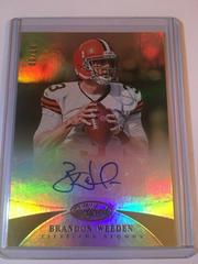 Brandon Weeden [Mirror Gold] Football Cards 2013 Panini Certified Prices