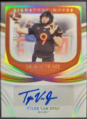 Tyler Van Dyke [Gold] #SM-TVD Football Cards 2022 Panini Immaculate Collegiate Signature Moves Prices