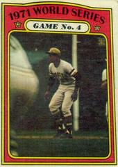 World Series Game 4 Baseball Cards 1972 Topps Prices