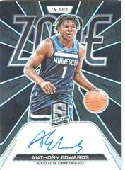 Anthony Edwards Basketball Cards 2021 Panini Spectra Signatures Prices