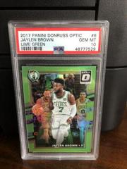 Jaylen Brown [Lime Green] #6 Basketball Cards 2017 Panini Donruss Optic Prices